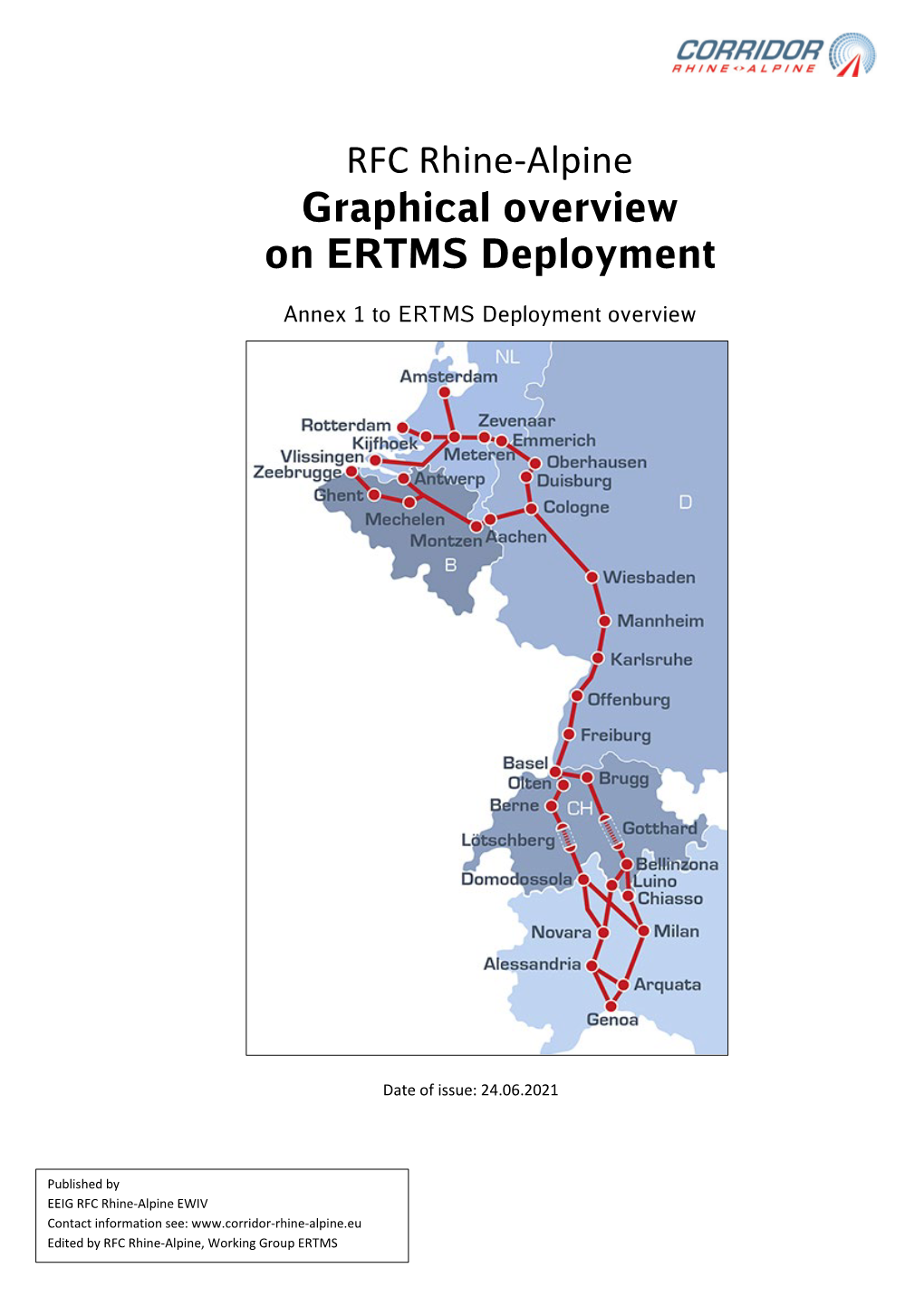 RFC Rhine-Alpine Graphical Overview on ERTMS Deployment