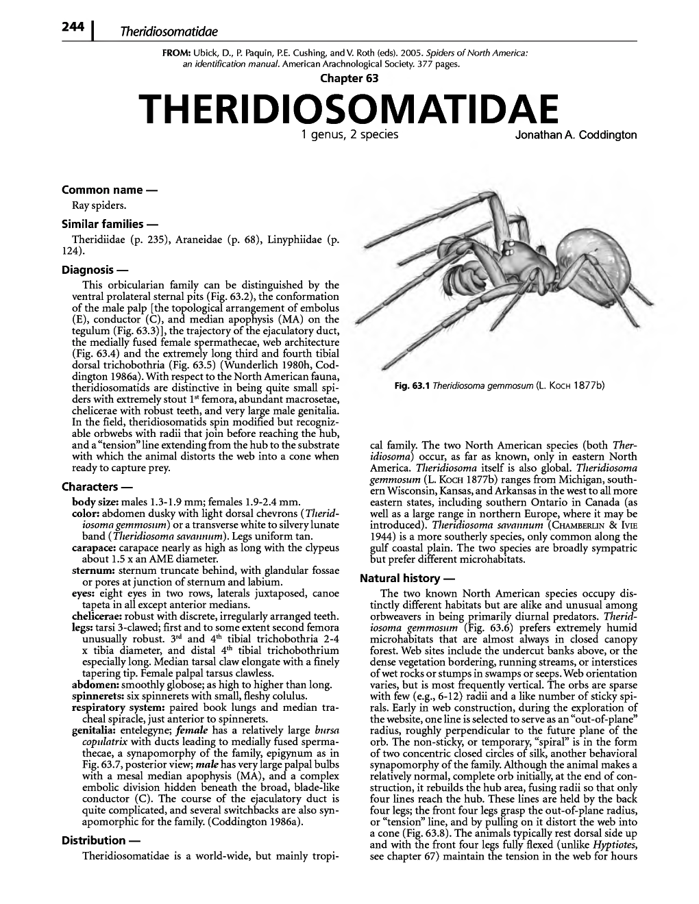 Theridiosomatidae