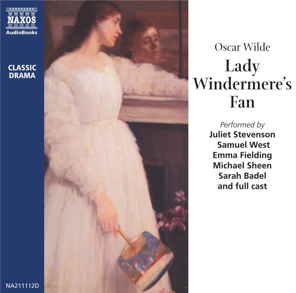 Lady Windermere Booklet