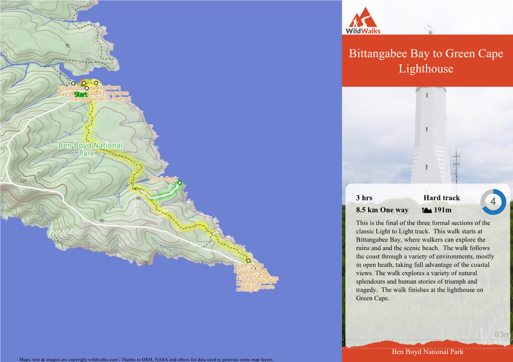 Bittangabee Bay to Green Cape Lighthouse