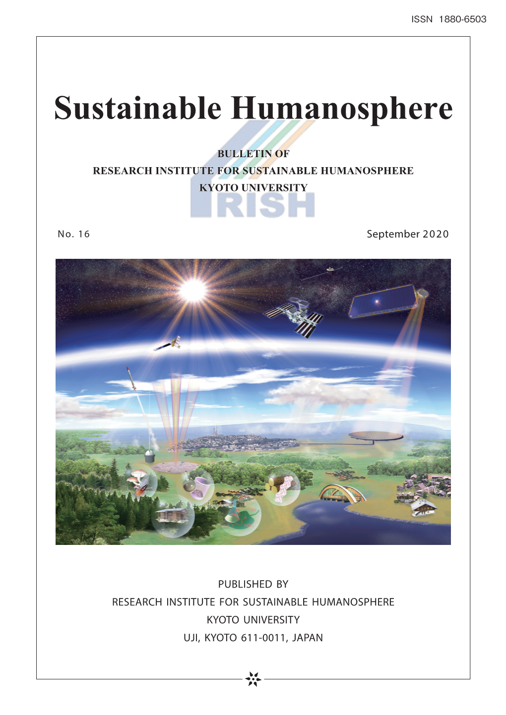 Sustainable Humanosphere No. 16