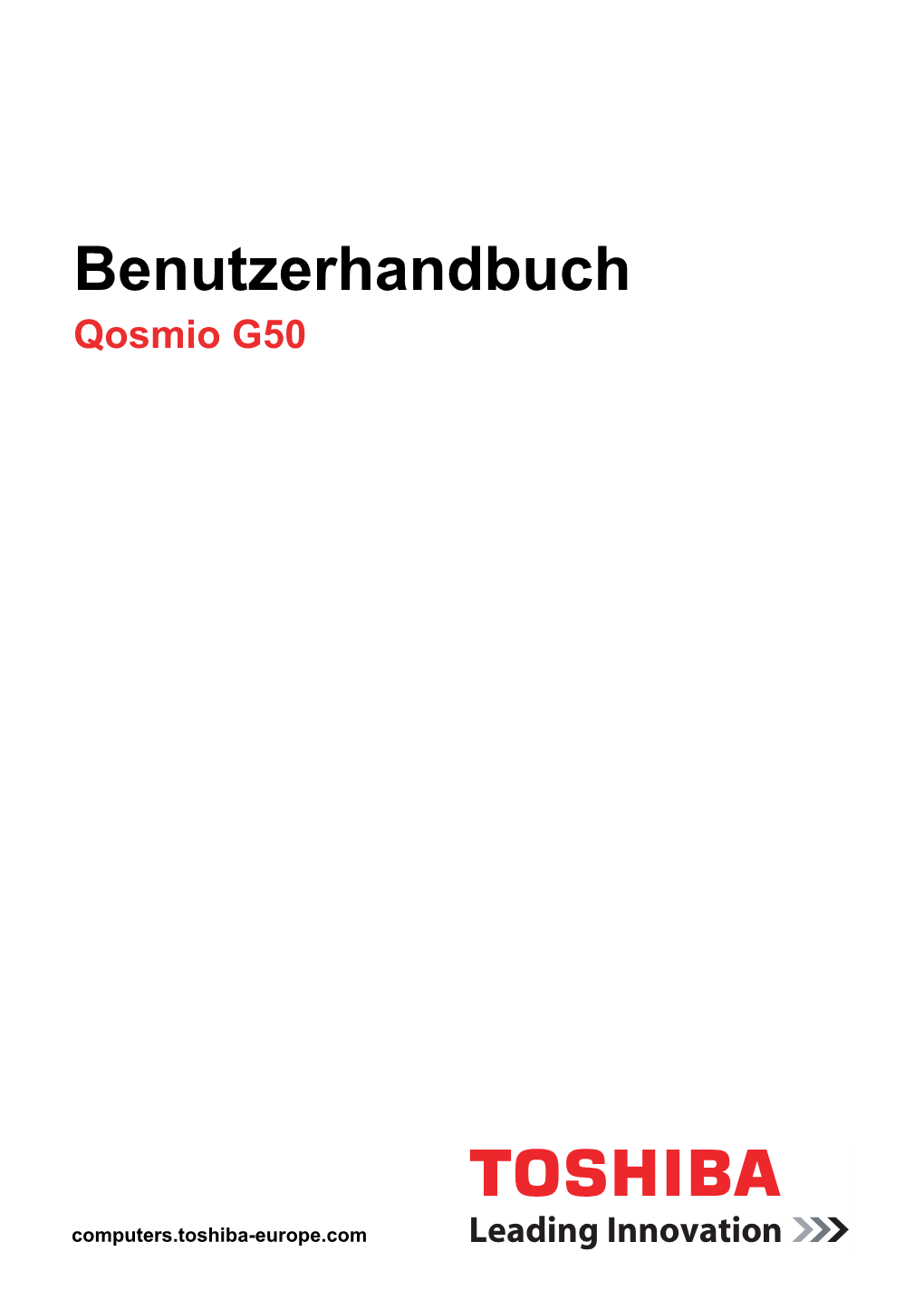 Benutzerhandbuch Qosmio G50