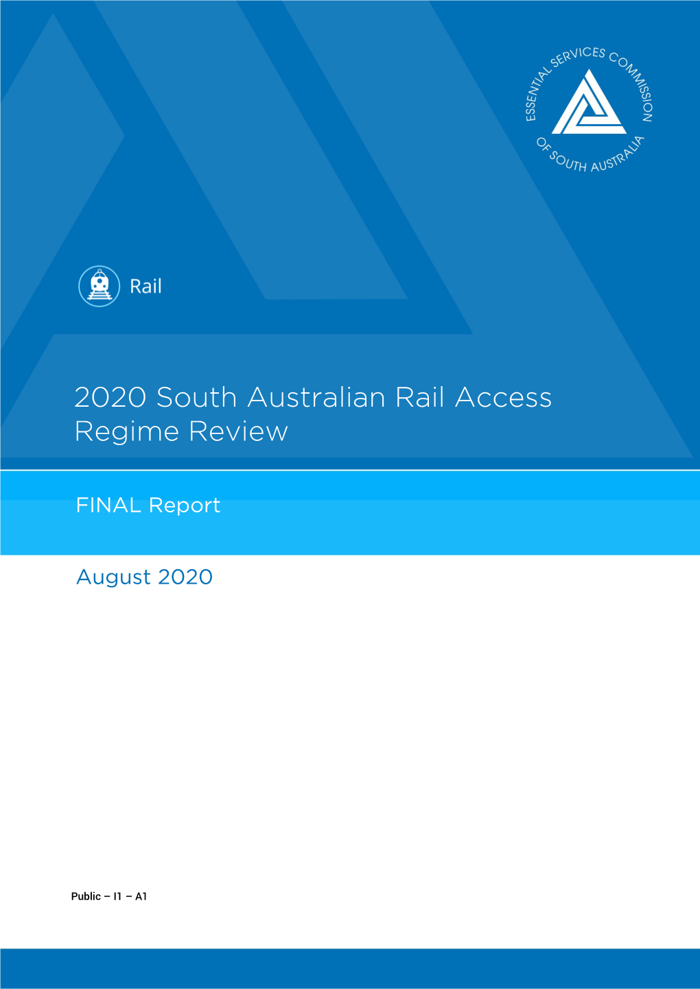 2020 South Australian Rail Access Regime Review Final Report