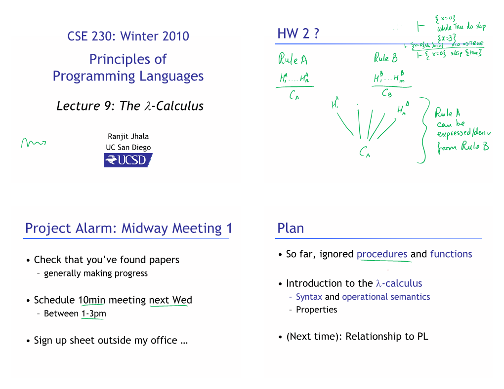Principles of Programming Languages HW 2
