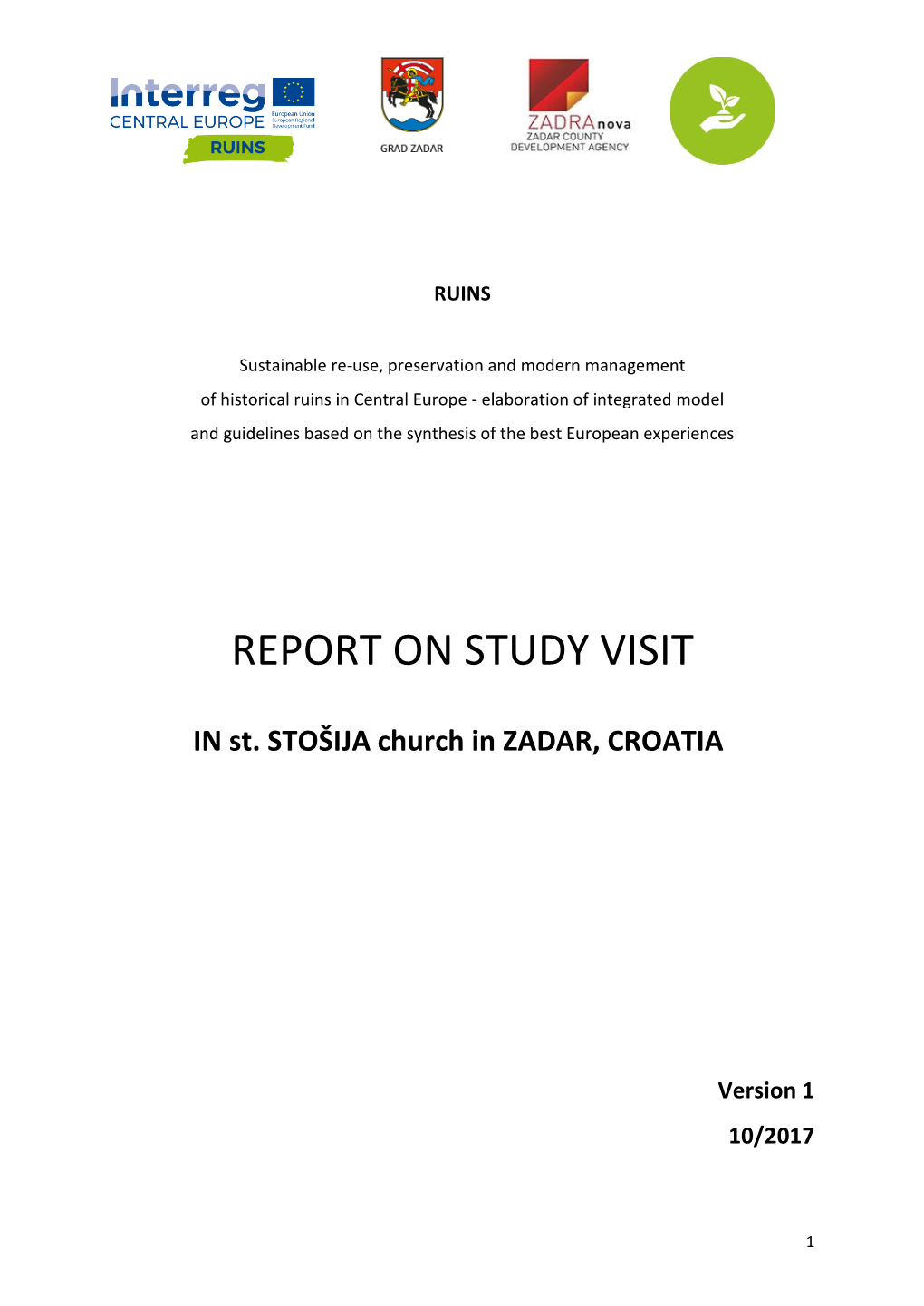 Report on Study Visit