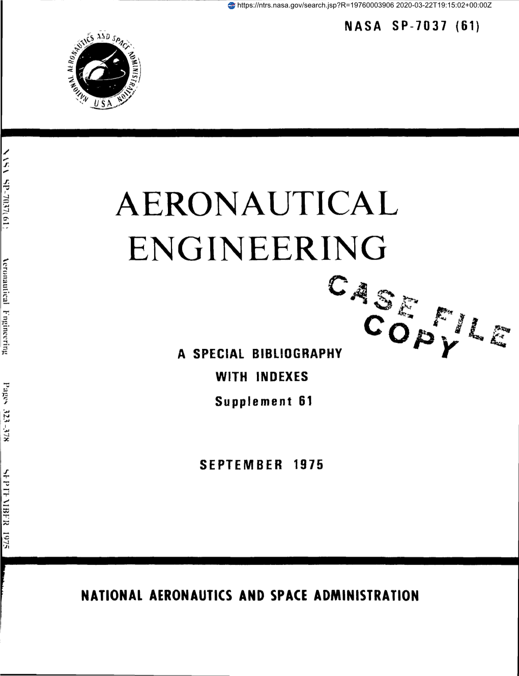 Aeronautical Engineering