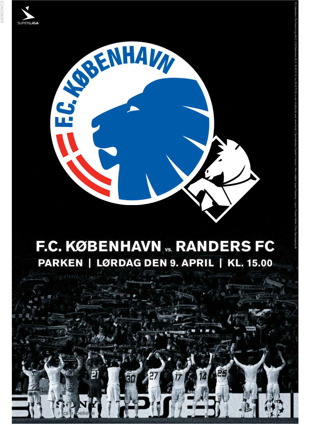 F.C. København Vs. Randers Fc Parken | Lørdag Den 9