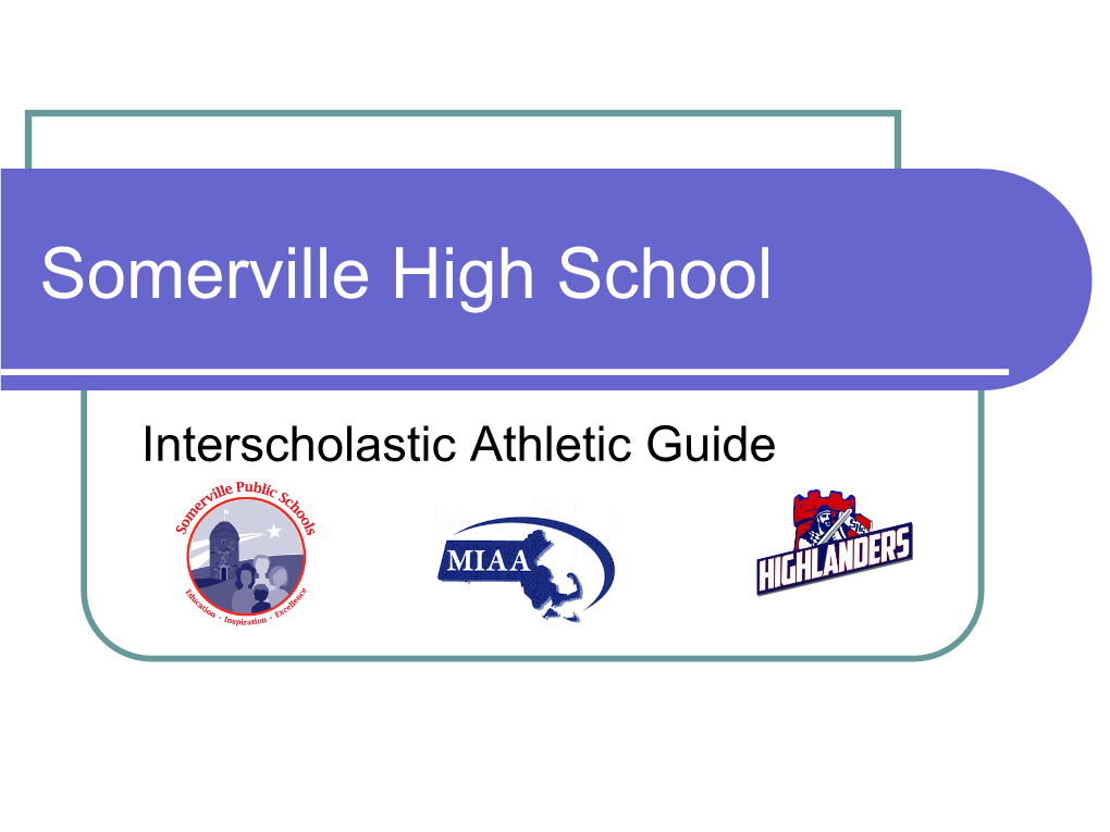 Someville High School Athletes in Action