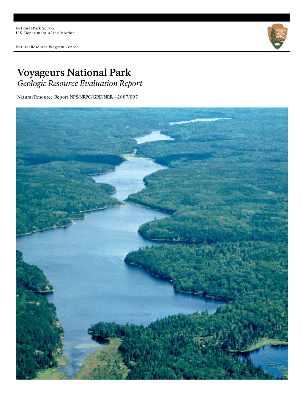 Voyageurs National Park Geologic Resource Evaluation Report