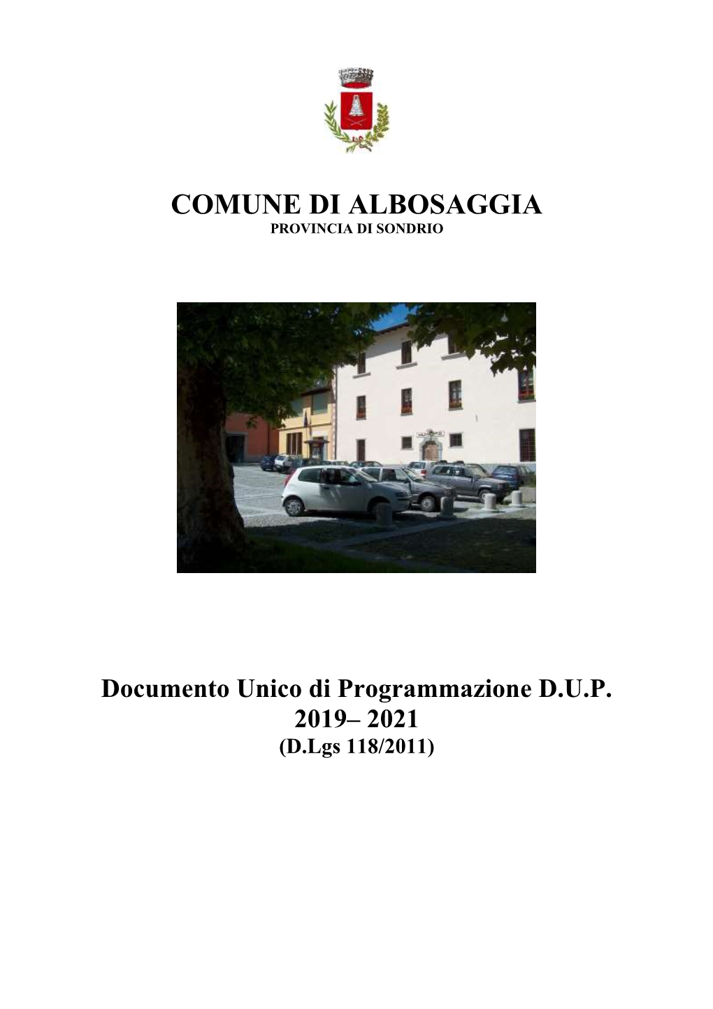 Comune Di Albosaggia Provincia Di Sondrio