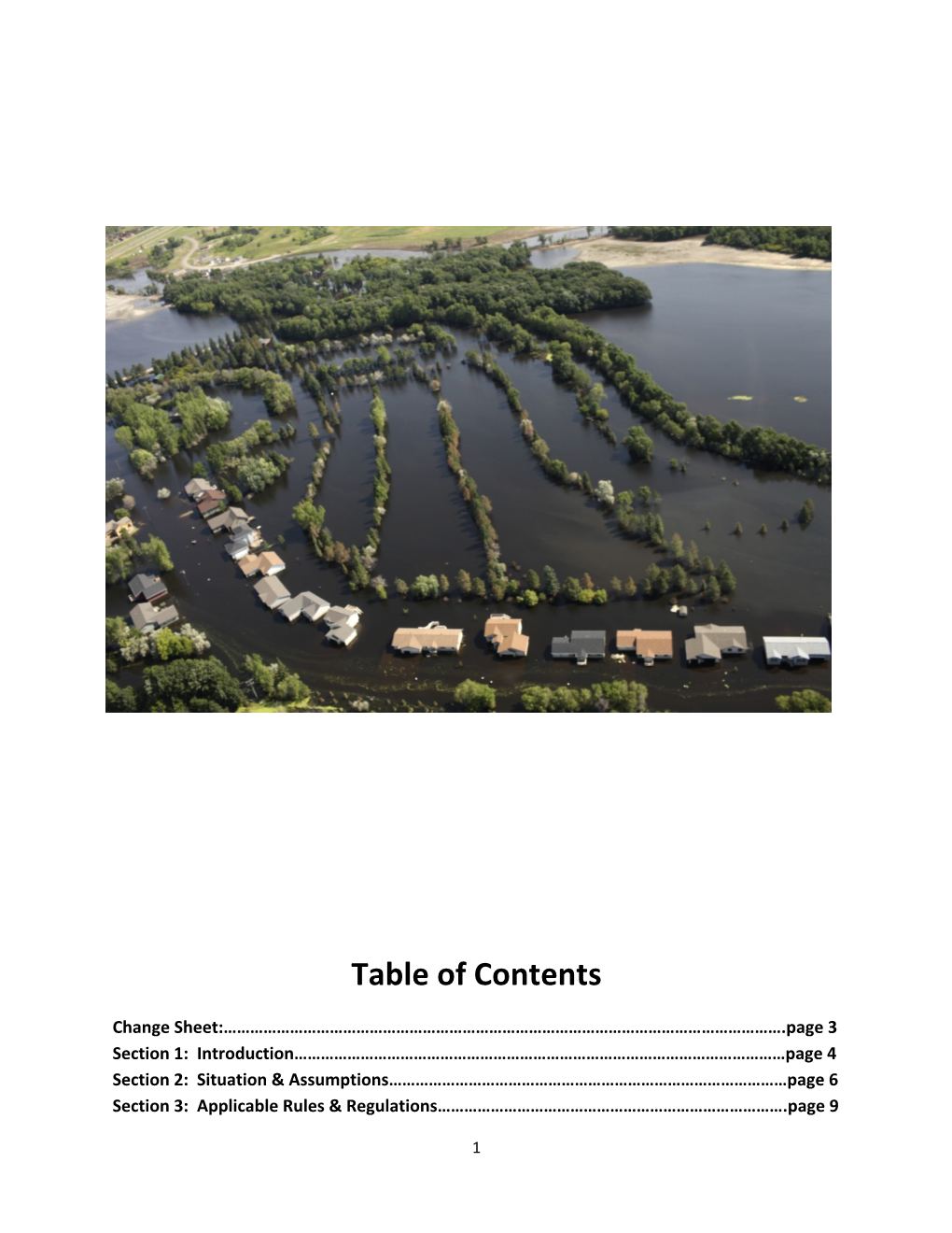 Table of Contents