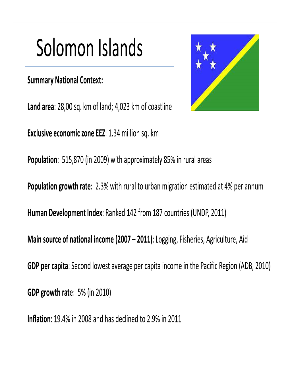 Solomon Islands