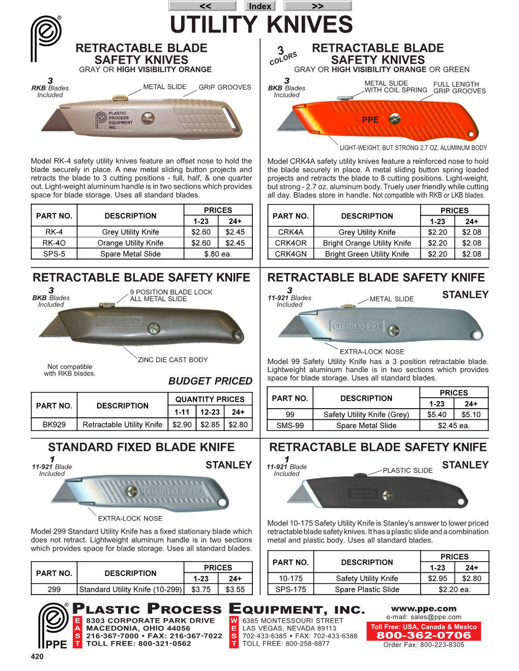 Utility Knives