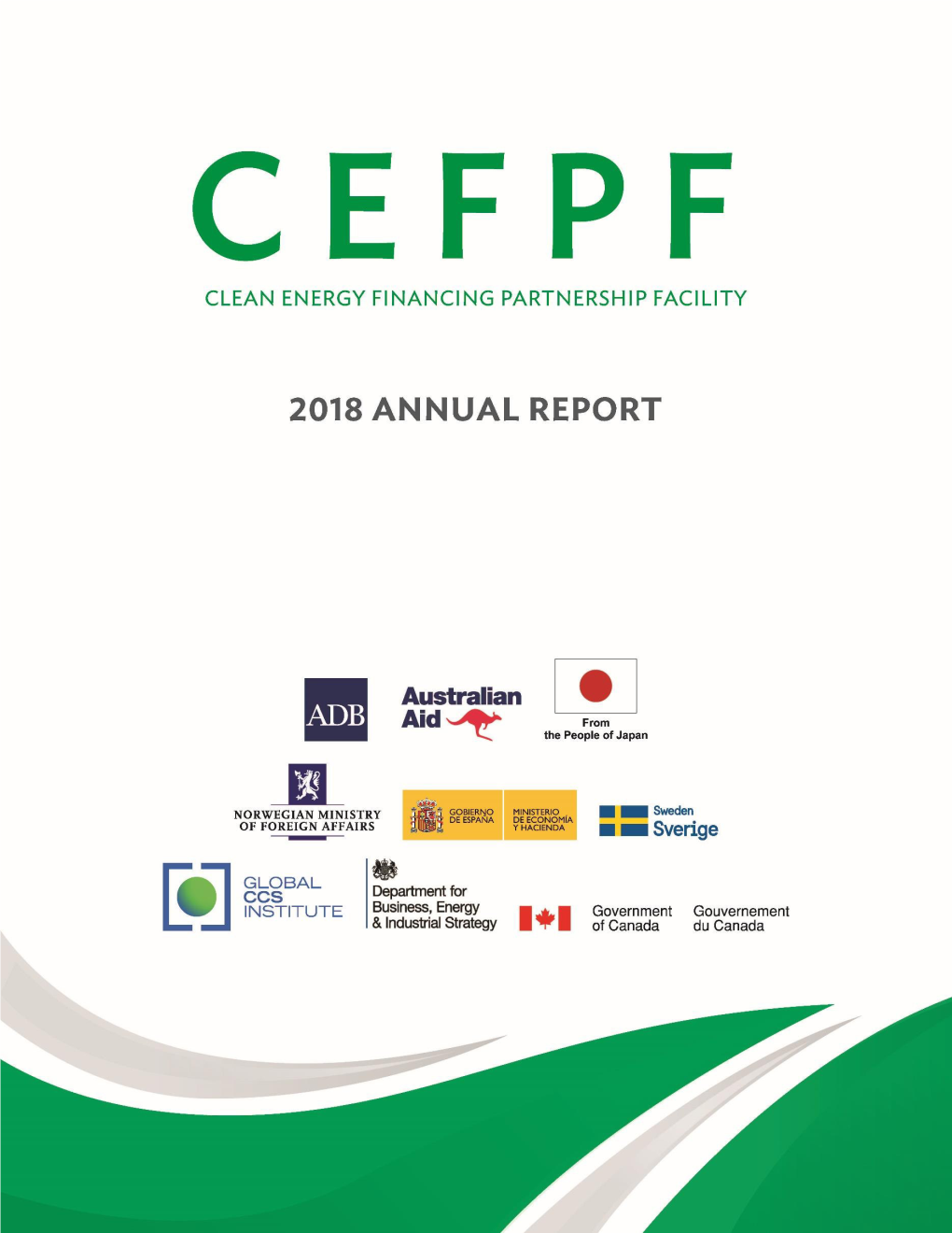 Clean Energy Financing Partnership Facility: Annual Report 2018