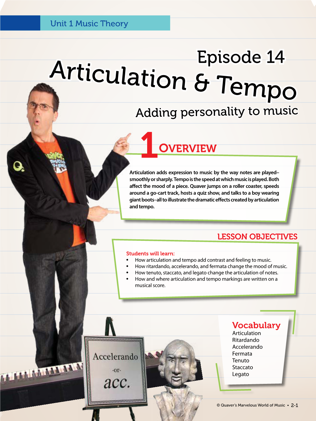 Articulation & Tempo