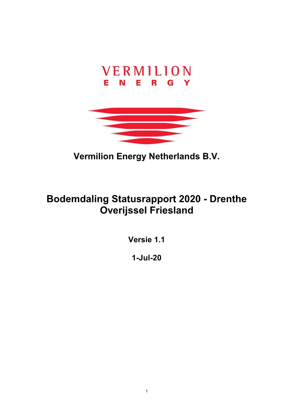 Bodemdaling Statusrapport 2020 - Drenthe Overijssel Friesland