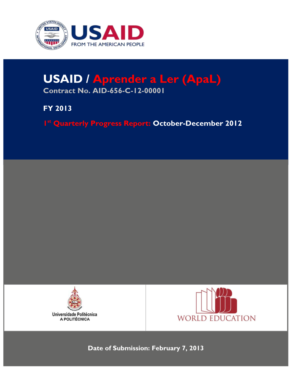 USAID / Aprender a Ler (Apal)