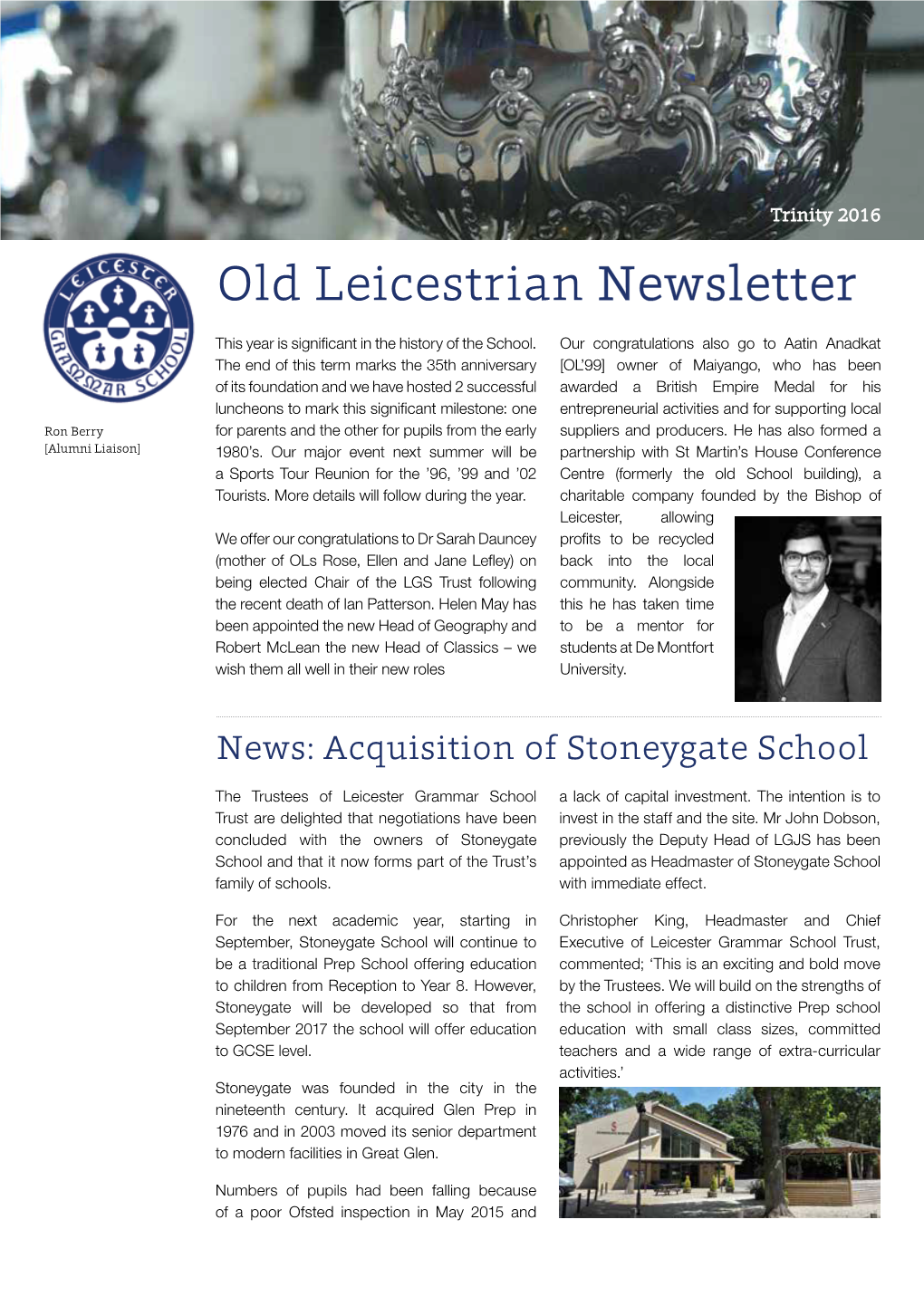 Old Leicestrian Newsletter