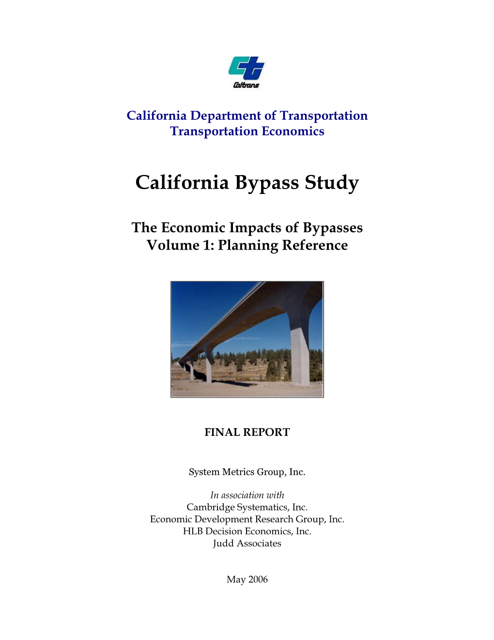 California Bypass Study