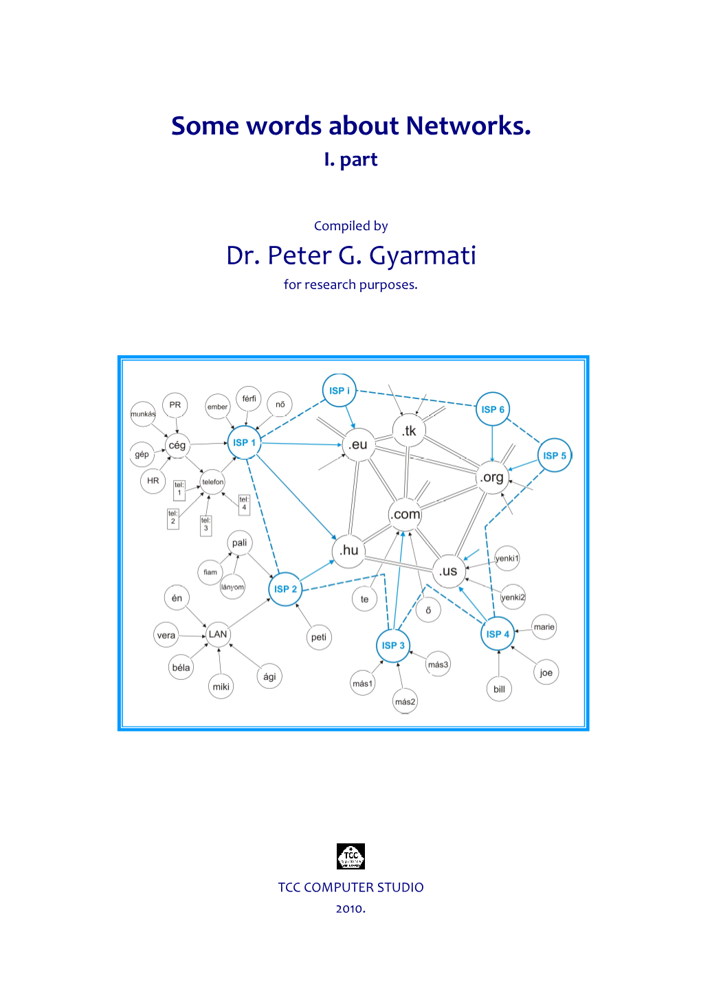 Some Words About Networks. Dr. Peter G. Gyarmati