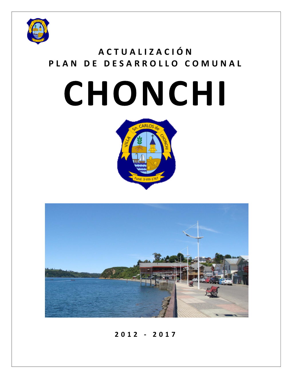 Actualización Plan De Desarrollo Comunal Chonchi