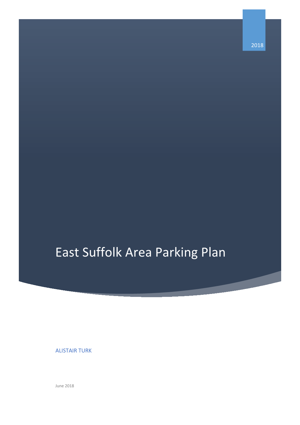 East Suffolk Area Parking Plan