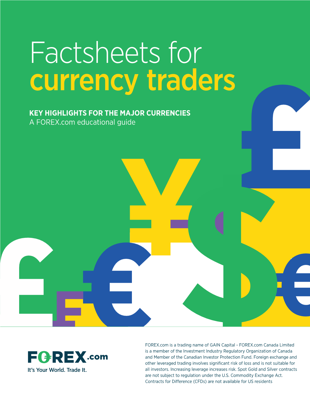 Factsheets for Currency Traders