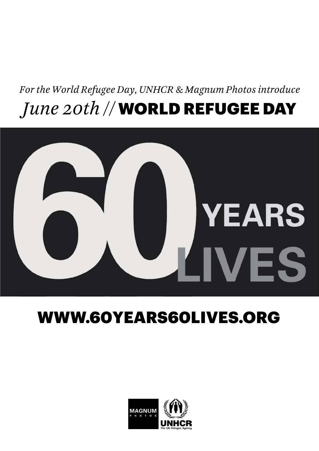 June 20Th //World Refugee Day