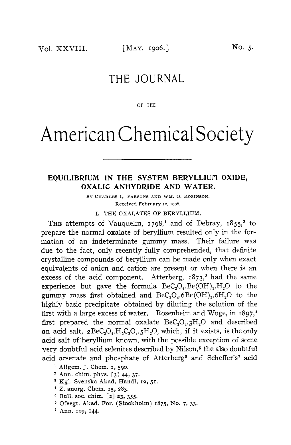 American Chemical Society