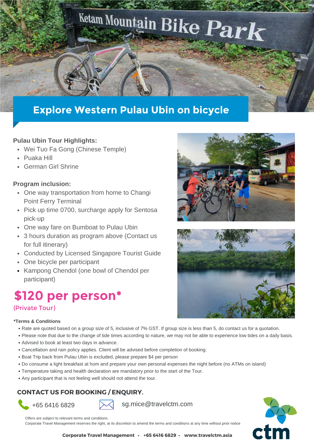 Western Pulau Ubin on Bicycle