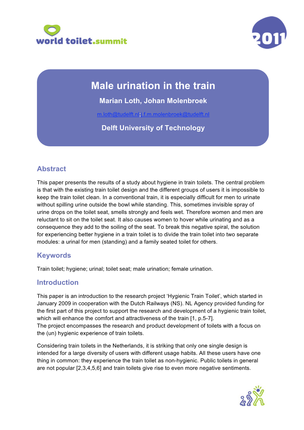 Male Urination in the Train