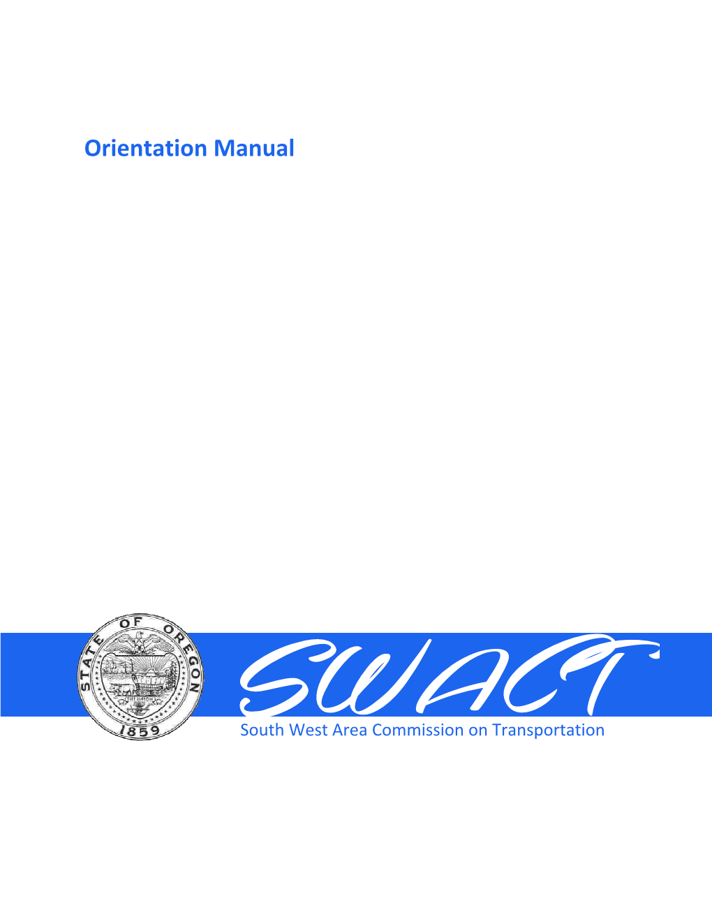 Orientation Manual