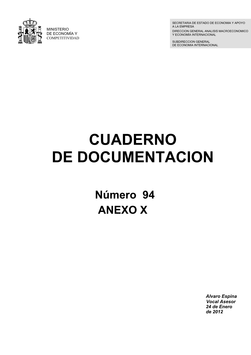 Cuaderno De Documentacion