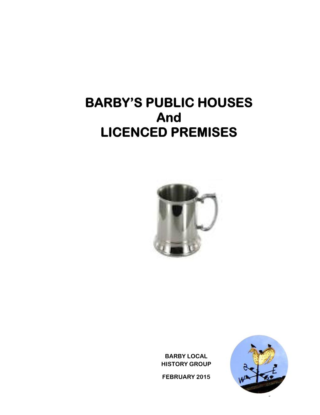 BARBY's PUBLIC HOUSES and LICENCED PREMISES
