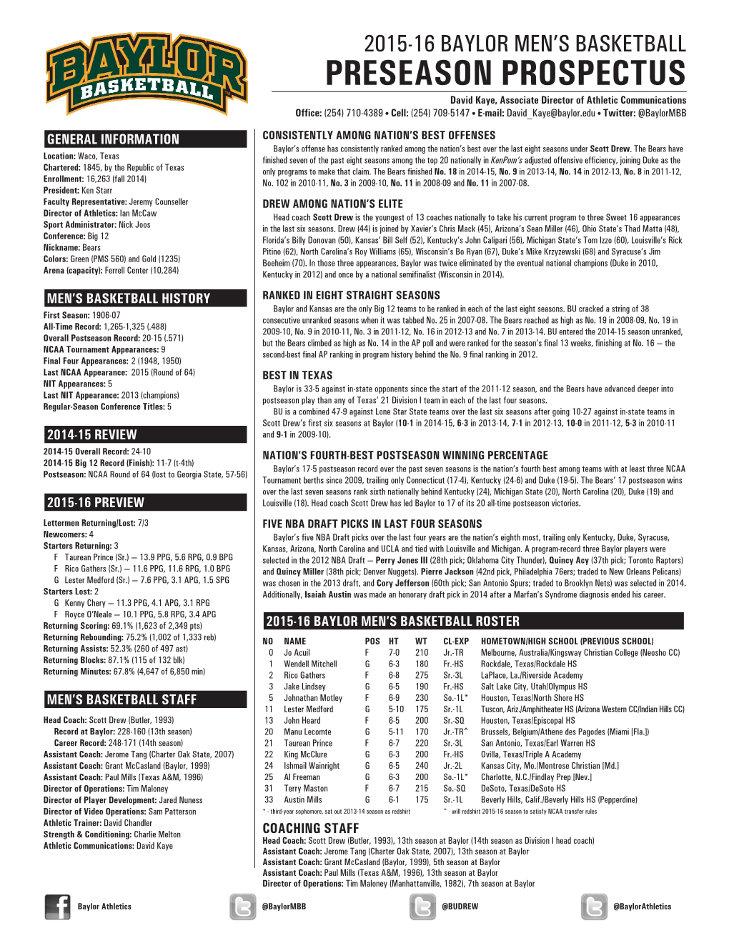 BU MBB Preseason Prospectus 15-16 Layout 1