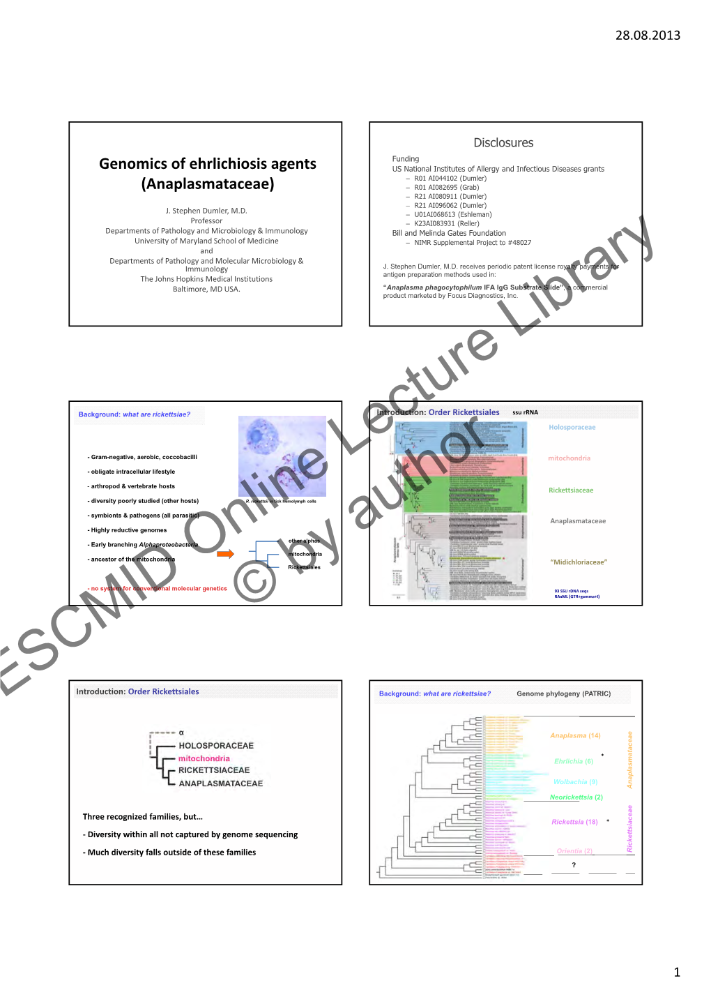 ESCMID Online Lecture Library © by Author