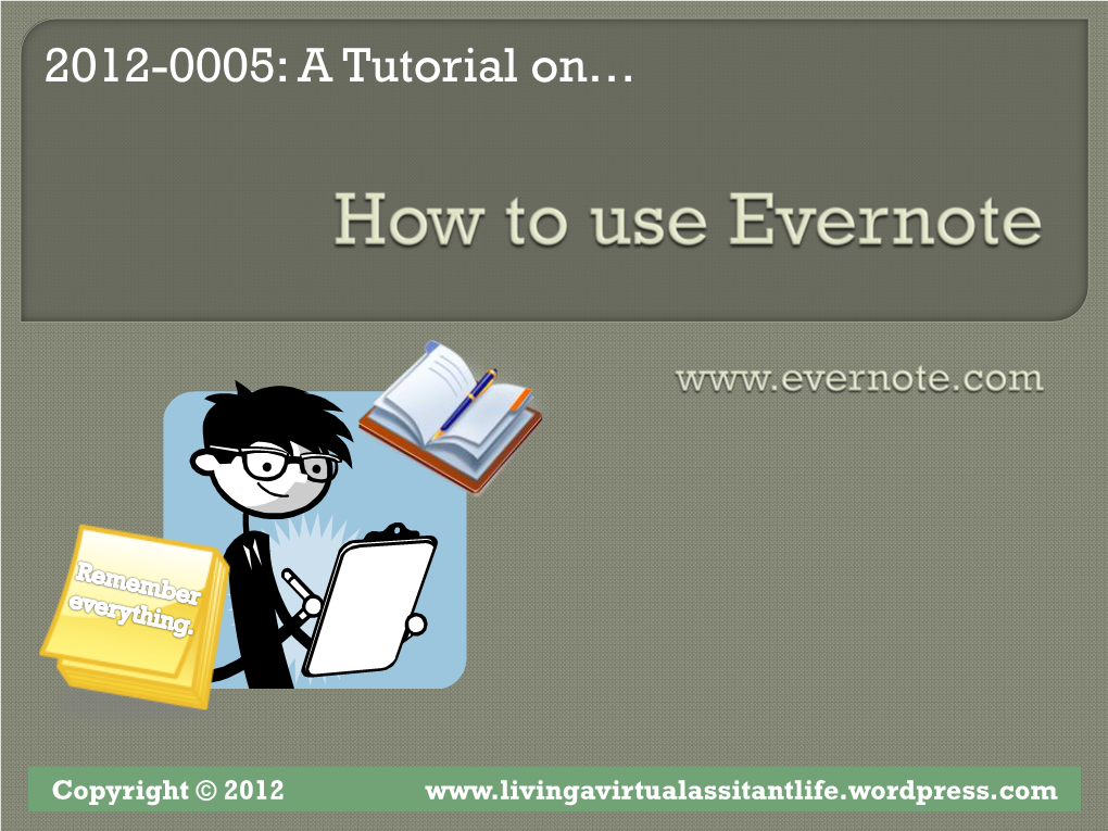 How to Use Evernote