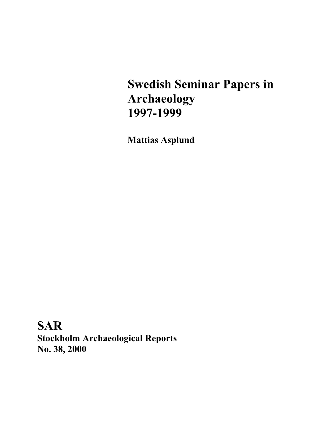 Swedish Seminar Papers-97-99(Pdf)