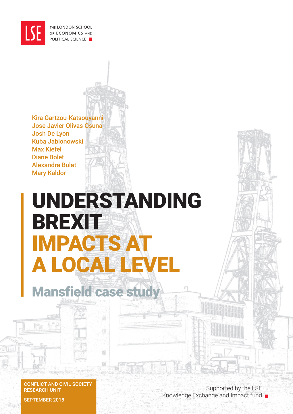 UNDERSTANDING BREXIT IMPACTS at a LOCAL LEVEL Mansfield Case Study