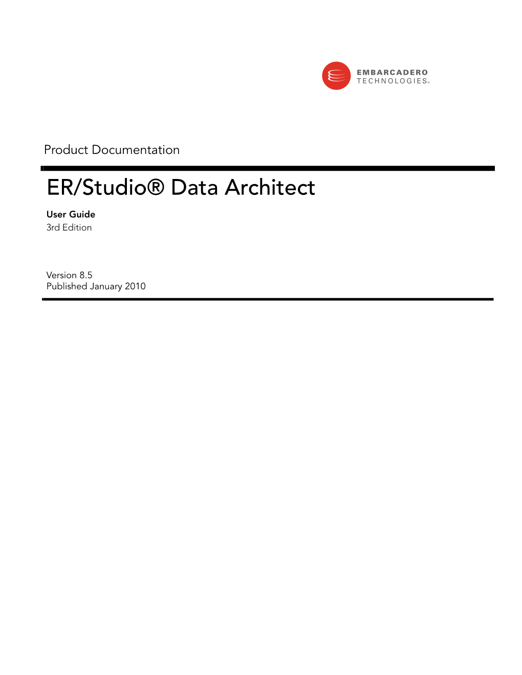 ER/Studio Data Architect 8.5 User Guide