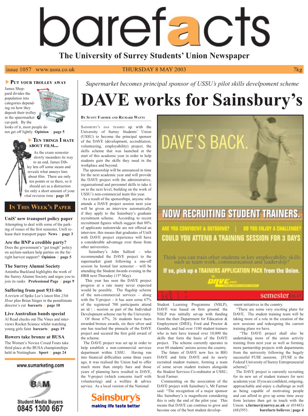 DAVE Works for Sainsbury's