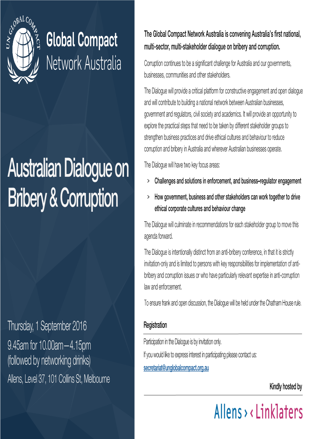 Australian Dialogue on Bribery & Corruption