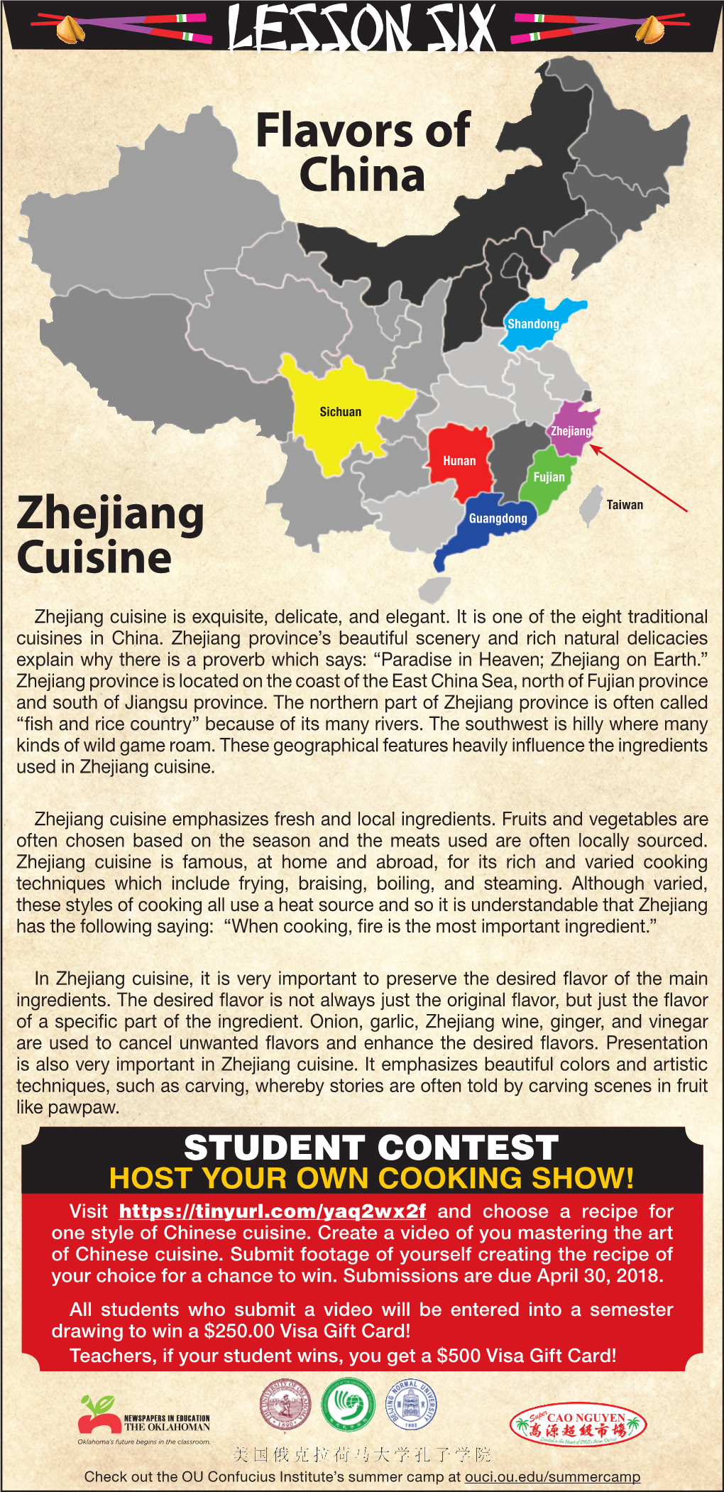 Zhejiang Cuisine, Lesson 6