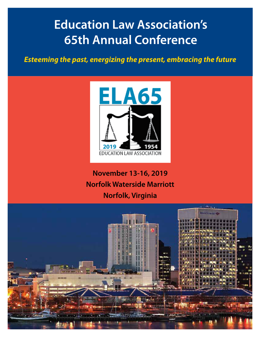 Education Law Association's 65Th Annual Conference