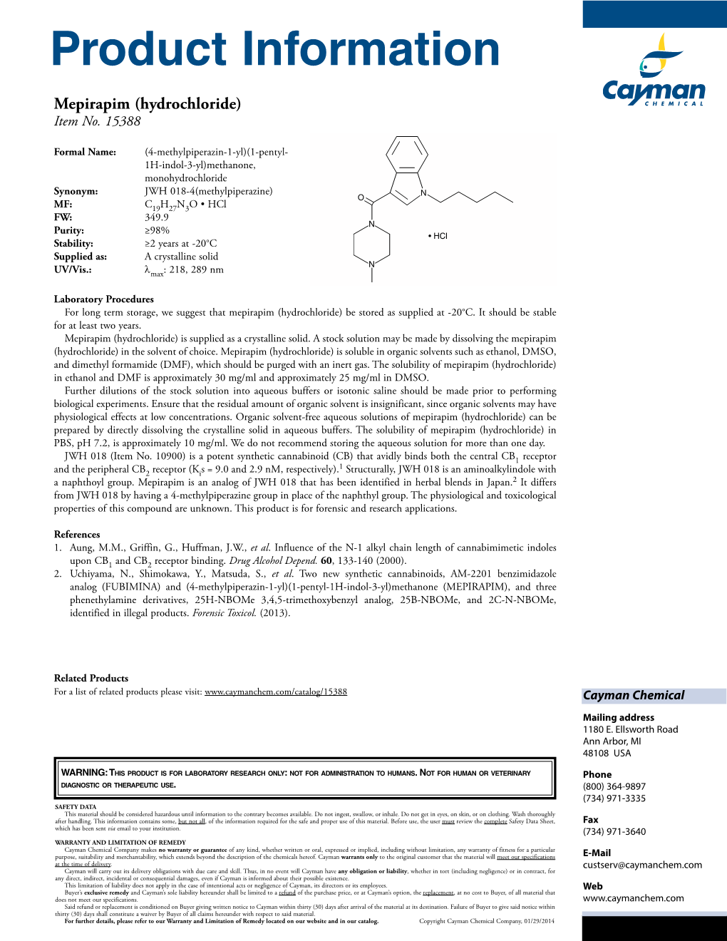 Download Product Insert (PDF)