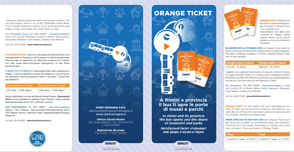 Orange Ticket
