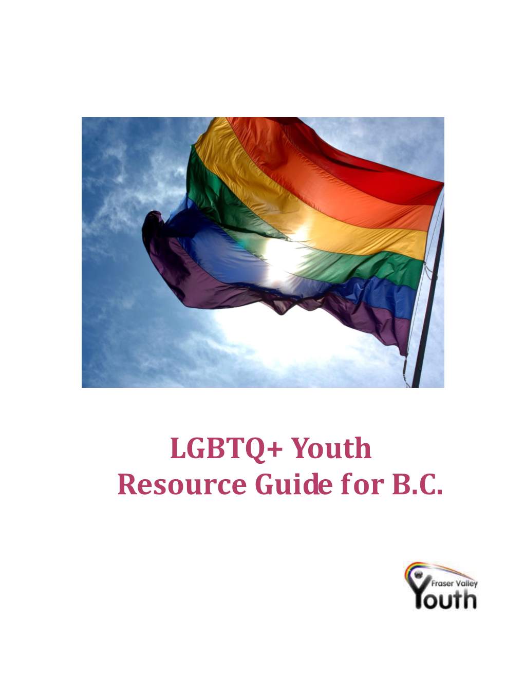 LGBTQ+ Youth Resource Guide for B.C