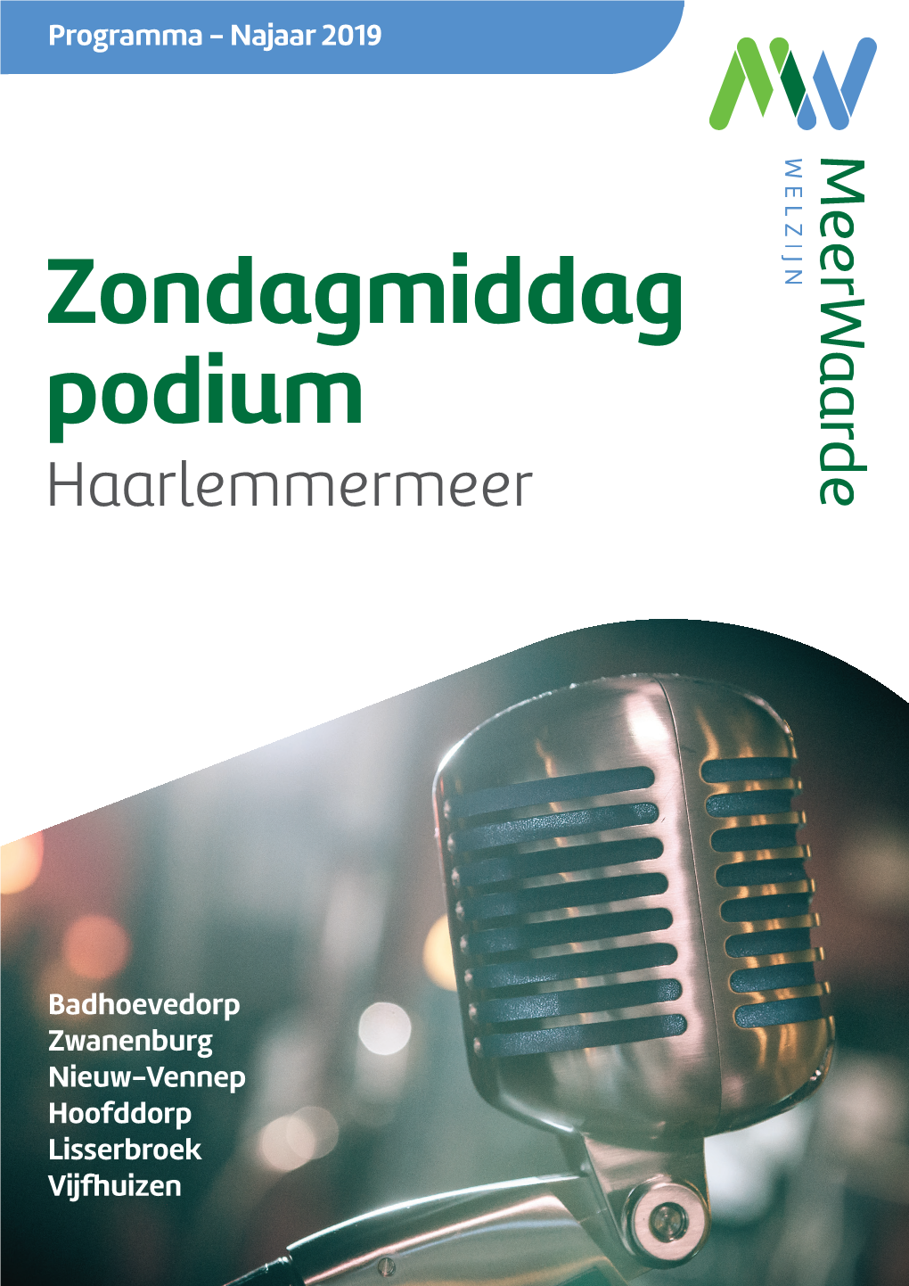 Zondagmiddagpodium Najaar 2019.Indd