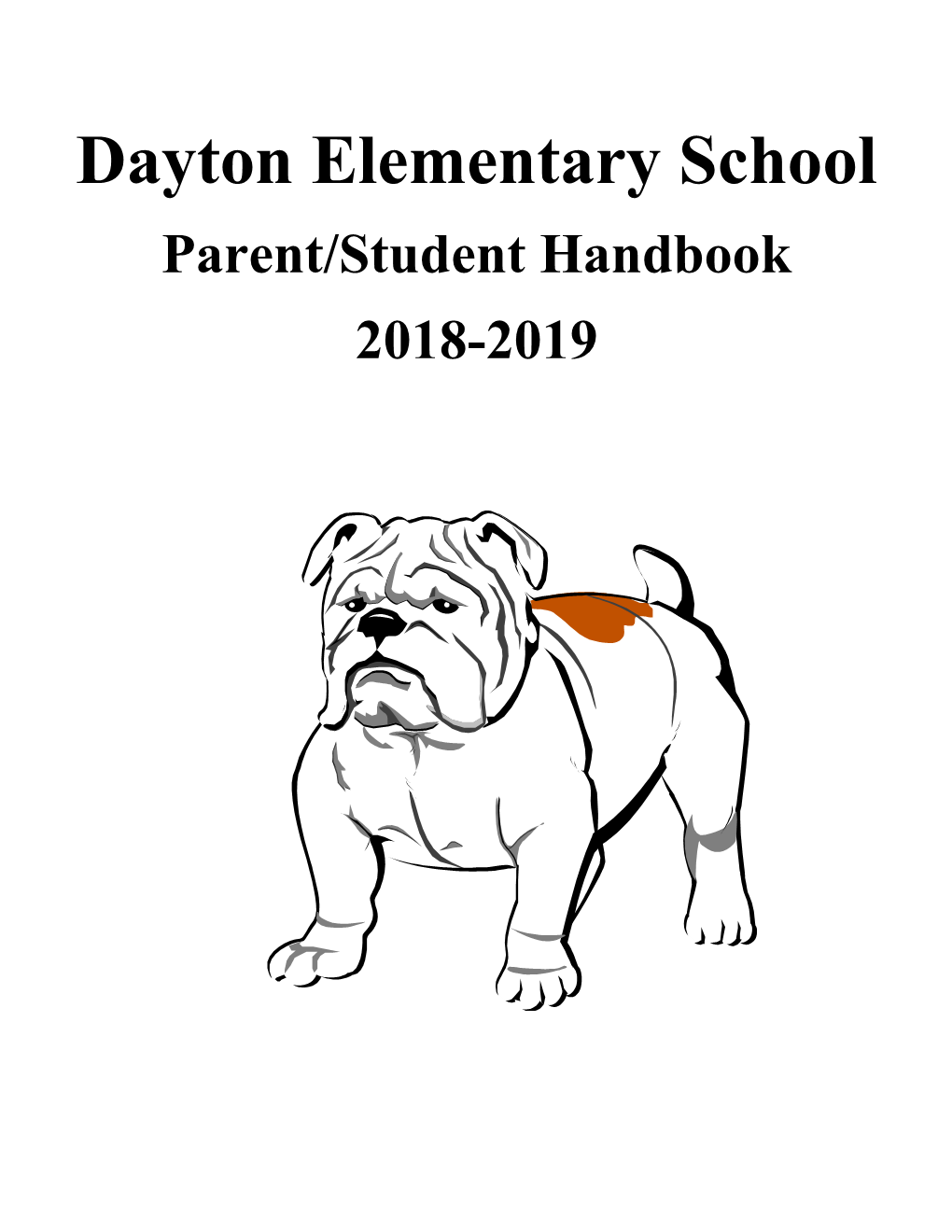 Dayton Elementary School Parent/Student Handbook 2018-2019