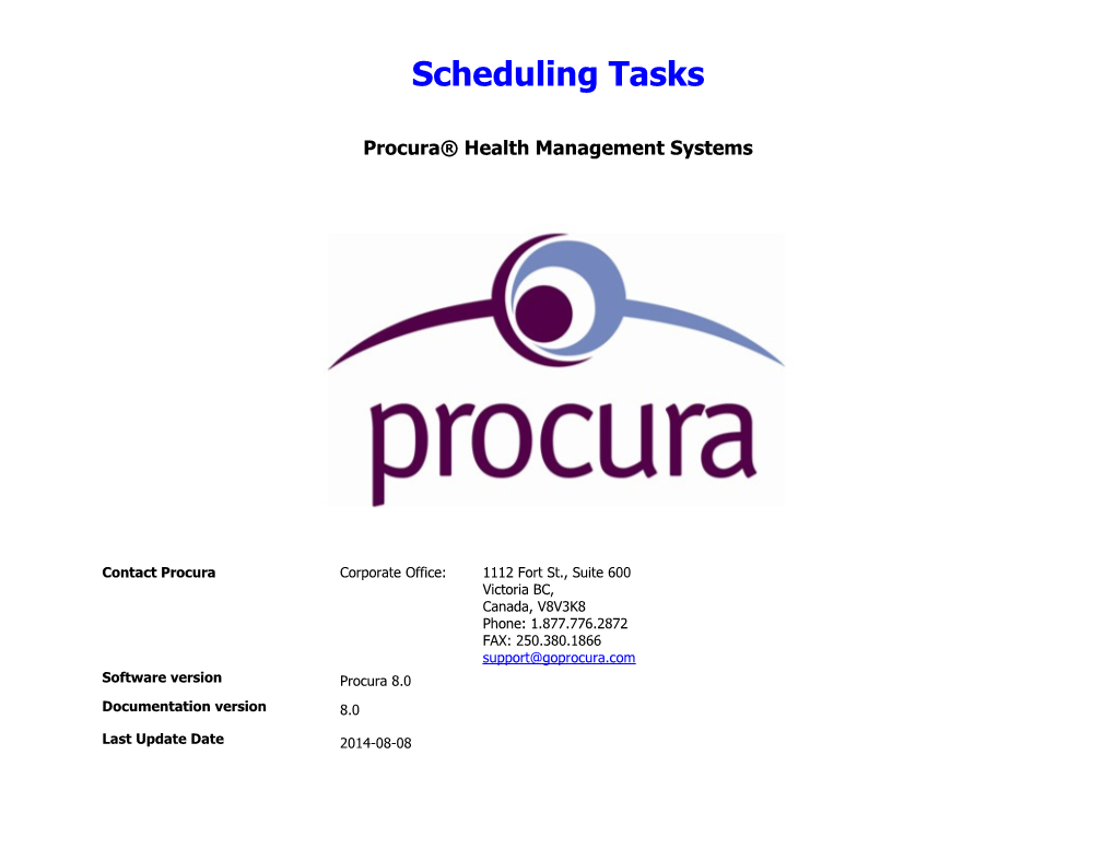 Procura Health Management Systems